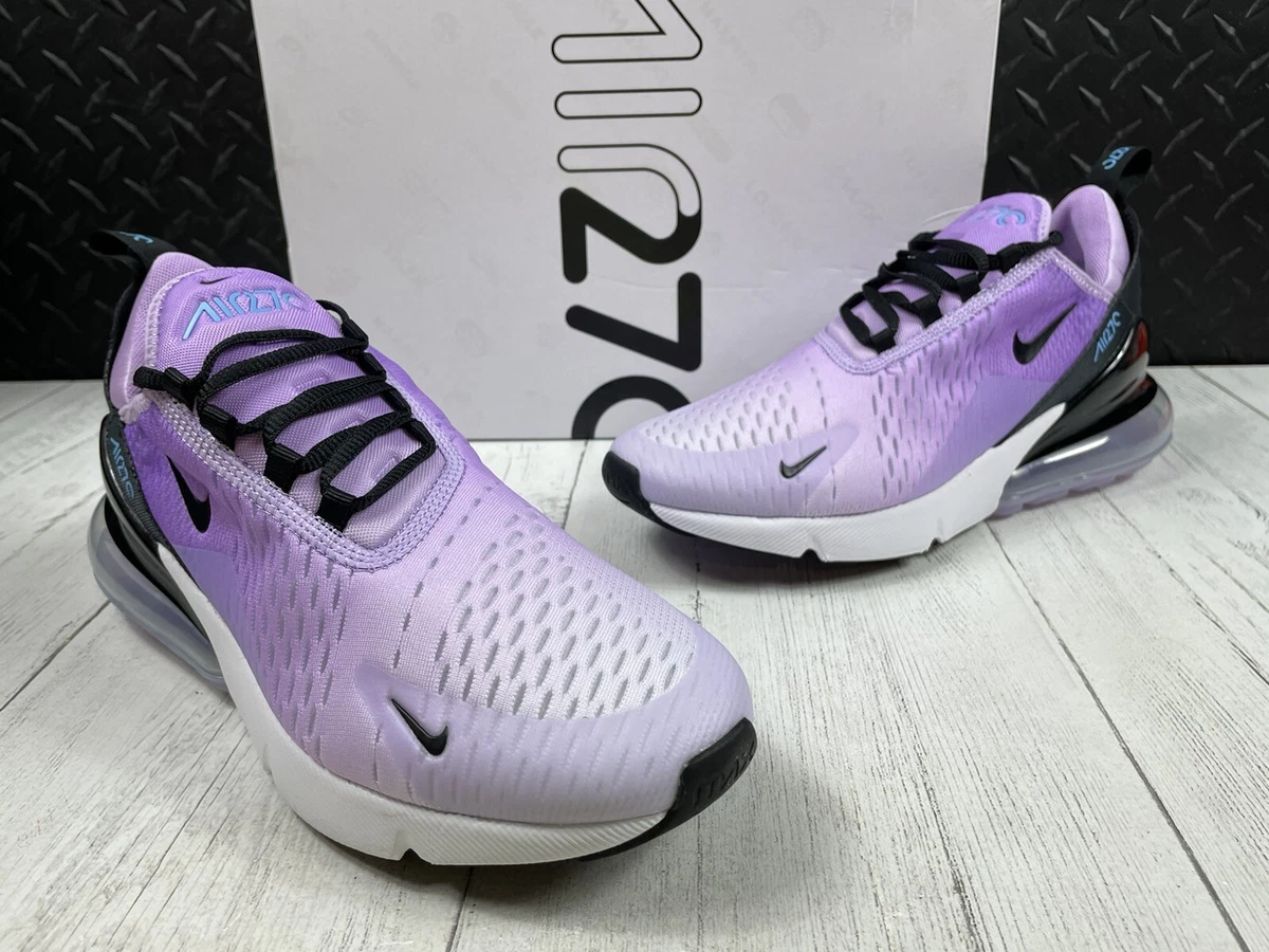 Nike Air Max 270 sneakers in lilac and black