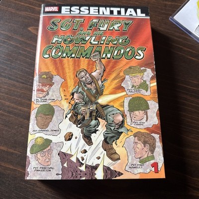 ESSENTIAL SGT. FURY - VOLUME 1 By Stan Lee *Excellent Condition*