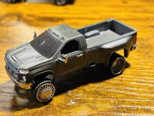 1/64 Greenlight/m2 3D Chevy Dually 2 Door Full Kit (primed) No Wheels .