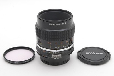 【NEUWERTIG-】Nikon Ai-s AIS Micro Nikkor 55mm f/2.8 MF Macro Objektiv