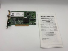 Hauppauge WinTV-PVR-250 PCI TV Tuner Capture Card w/ Manual NTSC REV G310