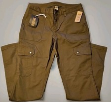Duluth Trading DuluthFlex Fire Hose Slim Leg Cargo Pants Women's 10X35 New