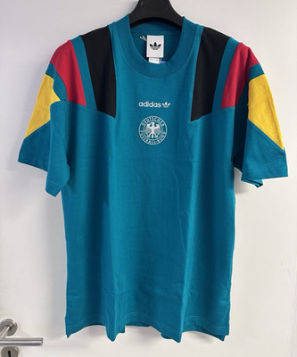 Original Adidas Deutschland DFB EQT,  T-Shirt, Gr. L Grün Neu!