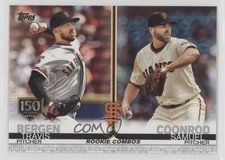 2019 Topps Update Rookie Combos 150th Anniversary Sam Coonrod Travis Bergen 0wp8