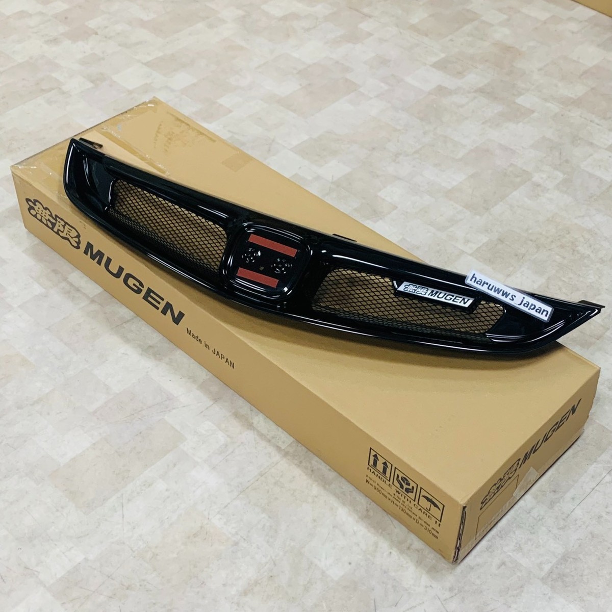 L*n様 シビックタイプR(FD2)MUGEN フロントグリル MUGEN OEM Honda Civic Type R FD2 Acura CSX Front Grille Grill
