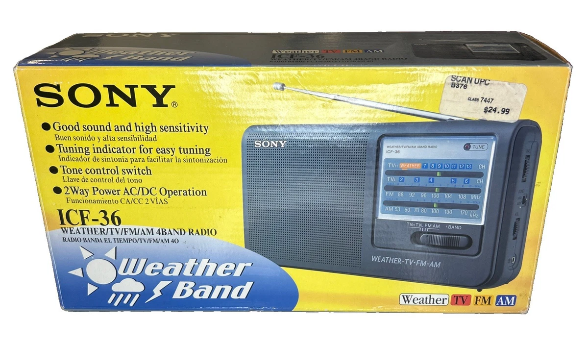 Sony TV Band AM/FM Portable AM/FM Radios for sale | eBay
