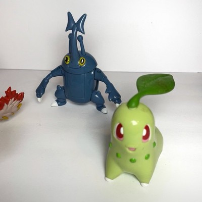 Vintage 2000 Hasbro Pokemon Combat Figure Lot x5- Zapdos Moltres