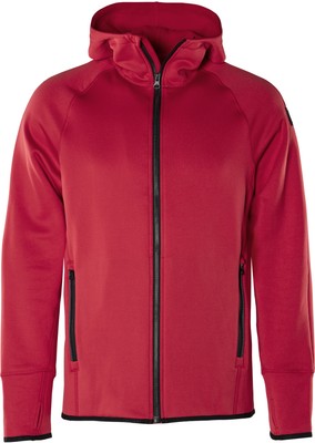 Fristads Kansas 131305-334 Calcium Polartec  Power Stretch Hoodie Gr.2XL Rot