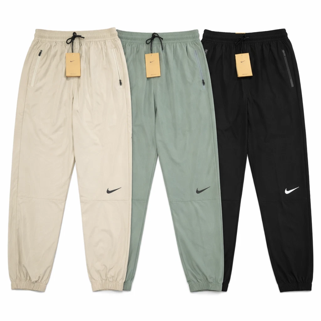 Nike Men's Dri-FIT Athletic Trousers Zip Pockets Elastic Cuff Lightweight M-XXXL
Opens in a new wind