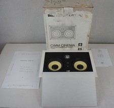 B W - BOWERS AND WILKINS CWM CINEMA IN-WALL SPEAKER WITH SHIPPING BOX