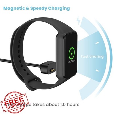 Wanme 2pk Amazfit Band 7 Magnetic Charger Cable USB C+USB C
