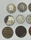Lot Of 11 Mixed Coins Silver Copper Steel Foreign U.S. — photo 5