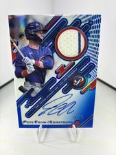 2025 Topps Pristine - Pristine Pieces Autograph Relics Pete Crow-Armstrong /75