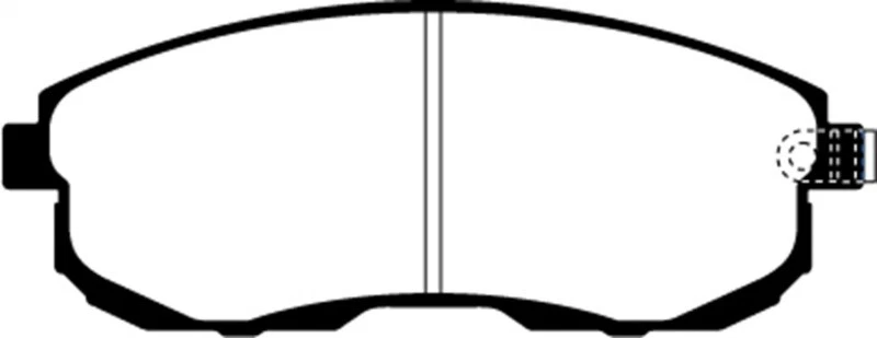 EBC Yellowstuff Front Brake Pads for 02-03 Infiniti G20 2.0 Foto 2 de 4