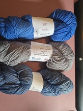 3 Skeins Dk Weight Handdyed Merino Yarn