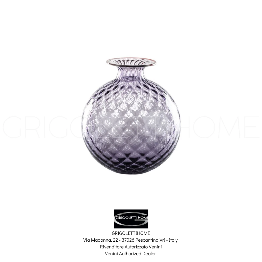 Venini - Balloton 100.29 Indigo Monoflower Vase h cm 16.5 - Dealer