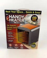 HANDY HEATER 1200 Watts Pure Warmth Ceramic Space Heater - NEW IN BOX