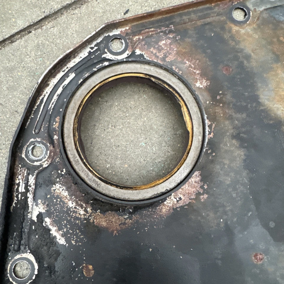 98-02 Dodge Ram2500 3500 5.9 24V Cummins Turbo Diesel timing gear case cover OEM - Image 2 of 4