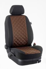 Mercedes E-Klasse W123 Maß Vordersitzbezüge Schonbezüge: Kunstleder/Mokka/bra