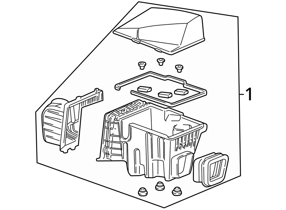 Purificador de aire 98 Chevy Venture Oe# 25180639 Foto 4 de 4
