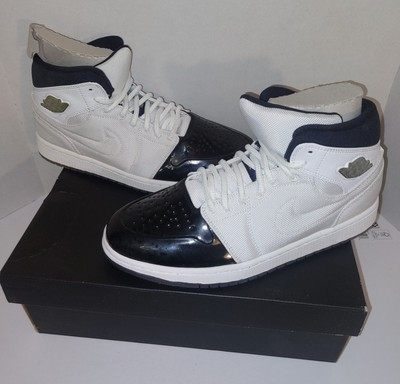 Air Jordan 1 Retro '95 Text White Black Dark Concord 2013 Size 10 New