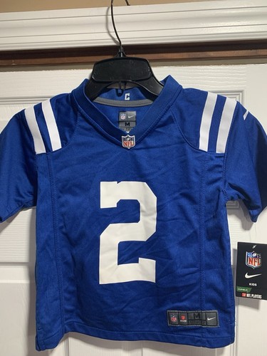 NEW Kids Medium 5/6 Nike NFL Matt Ryan Indianapolis Colts Jersey NWT #2 BOYS M - Picture 2 of 4