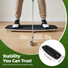 Golf Pressure Plate- Weight Shift Balance Board Golf Swing Trainer Training Aid