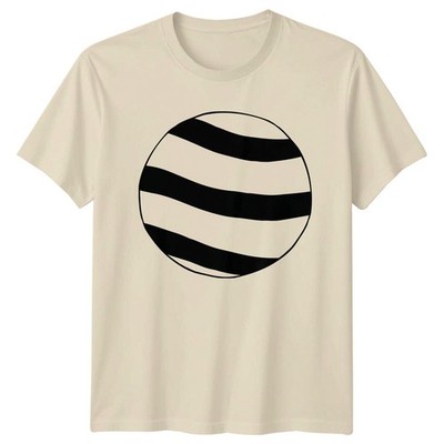 T-Shirt Abstrakt Jupiter Planet Streifen Weltraum Planetenastronomie