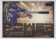 2017 Topps Stadium Club Power Zone Black 61/99 Josh Donaldson #PZ-JD fm0