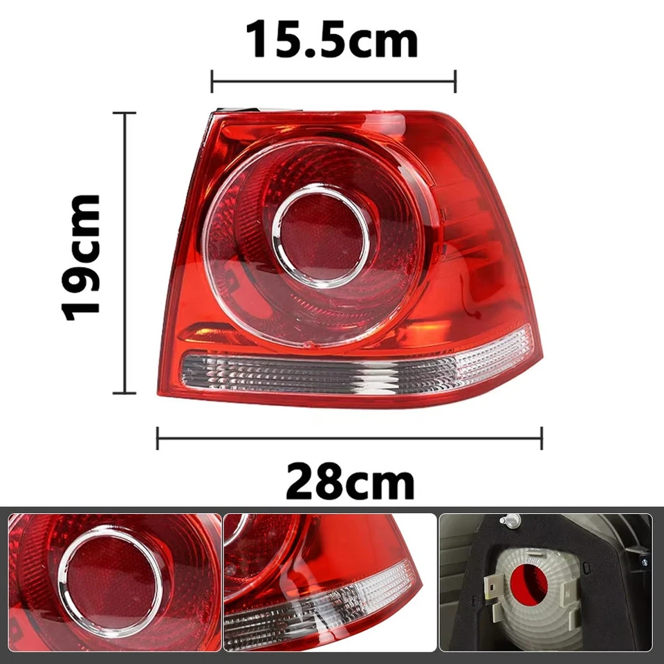 Задний тормозной фонарь в сборе для Volkswagen Bora 2006 2007 2008 годов выпуска - Изображение 2 из 4