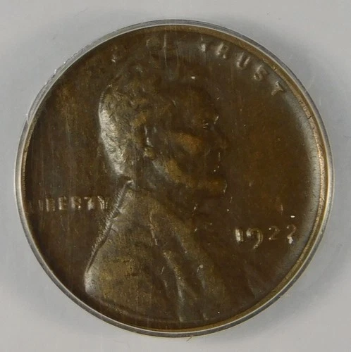 1922-D 1c Lincoln Copper Penny Cent ANACS VF30 **Weak D-Die 3**