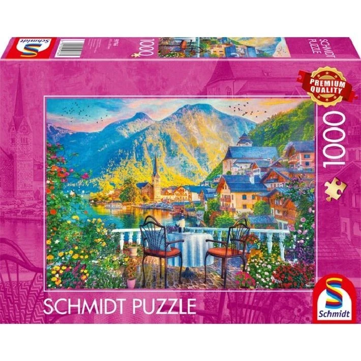 Puzzle Schmidt Amsterdam, 1000 Pezzi Circa, Paesaggio Olandese, Fabbricato In Italia, Alta Qualità - 4