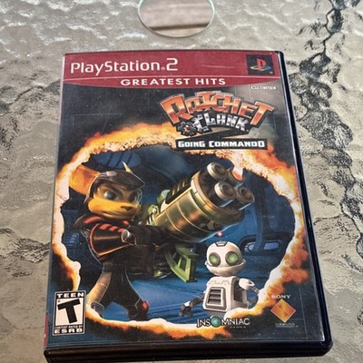Sony PlayStation 2 Ratchet & Clank: Going Commando Greatest Hits DVD Keep Case