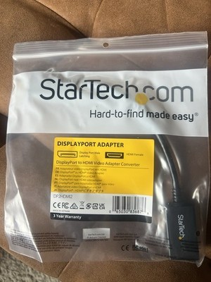 NEW StarTech.com DP2HDMI2 DisplayPort to HDMI Video Adapter Converter