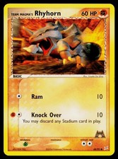 Team Magma's Rhyhorn - 68/95 LP Common Team Magma vs Team Aqua Pokemon on eBay