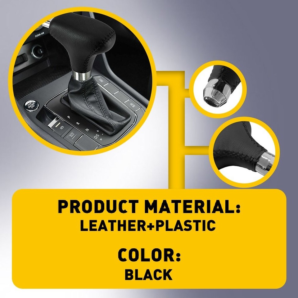 Universal Auto Shift Stick Gear Knob Lever Shifter With Button For ...