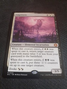 Emptiness (Borderless) - Lorwyn Eclipsed - Mythic