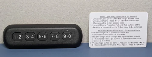 Genuine Ford OEM KB3Z-14A626-A Wireless Keyless Entry Door Keypad NEW - product listing photo