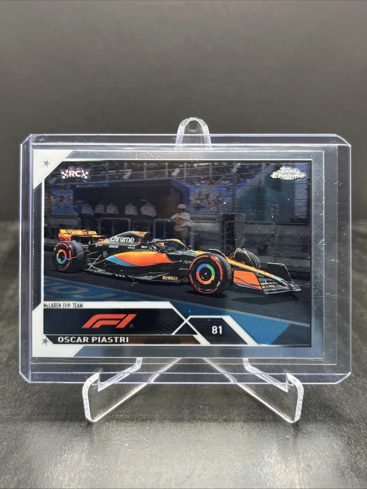 Oscar Piastri trading card