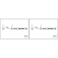 2X Corteco Bremsschlauch BremsschlÄUche Vorne Passend FüR Opel Movano Renault MA