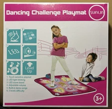 SUNLIN Dance Mat - Dance Mixer Rhythm Step Play Mat - Dance Game Toy Gift F/Kids