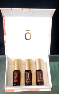 doTERRA TOUCH BLOOMING TRIO ESSENTIAL OIL ROLLERBALLS (IN SMALL GIFT/TRAVEL BOX)