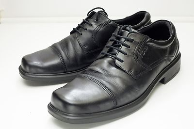 ECCO 13 13.5 Black Oxford Dress Shoes Men display picture 2