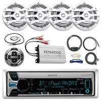 Bluetooth Receiver, 4x 6.5 Speakers, Amp, Remote, Amp Install Kit, Antenna on sale Bluetooth Receiver, 4x 6.5 Speakers, Amp, Remote, Amp Install Kit, Antenna on sale