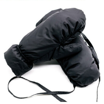 Men Women Thick Duck Down Gloves Mittens Outdoor Ski Hiking Warm Winter Gloves