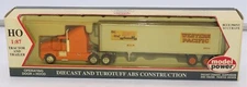 DIECAST 1:87 HO SCALE -TRACTOR & TRAILER -WESTERN PACIFIC RAIL ROAD -MODEL POWER