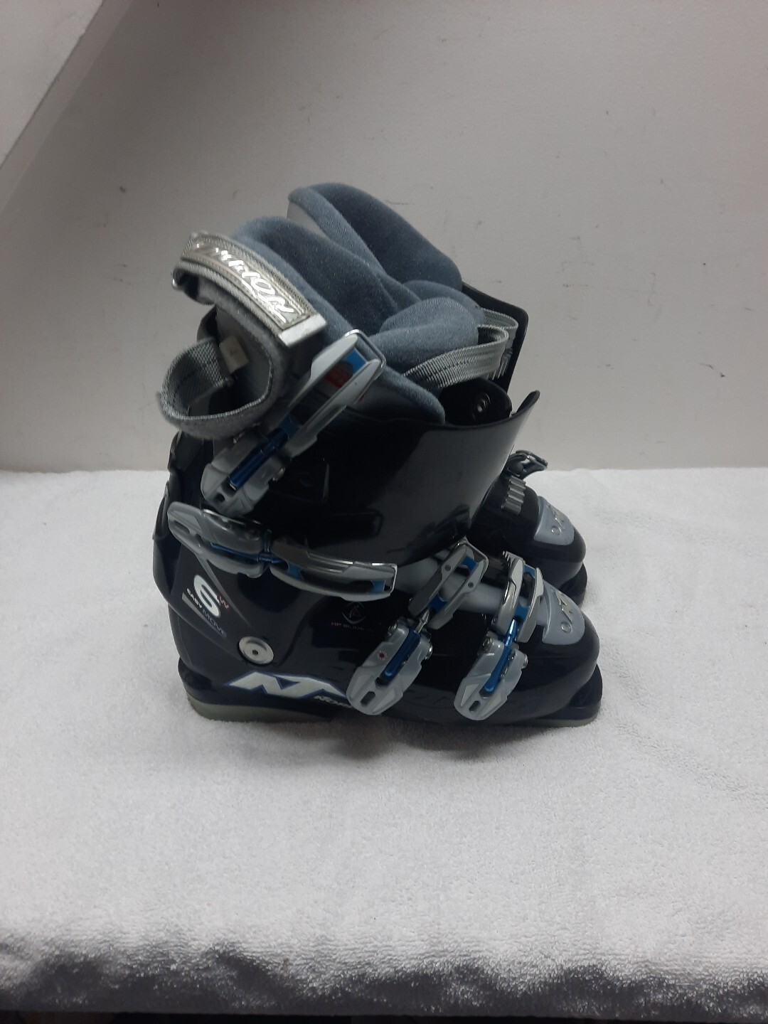 SALOMON Scarponi da sci Nordica taglia 25 5 neri ottimi