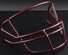 Schutt Super Pro OPO Adult Football Helmet Facemask / Faceguard MAROON 