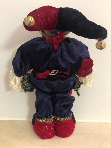 Vintage Kings Court people Jester or Mardi Gras figure Wind up Toy Rare - Picture 5 of 11