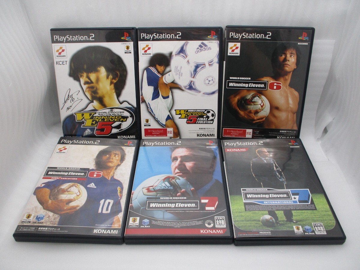 PS2 World Soccer Winning Eleven 5 6 7 8 9 10 2008 2009 2010